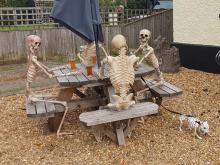 Anstey at Halloween